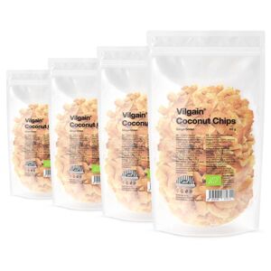 Vilgain Kokosové chipsy BIO –  4× medovník 60 g