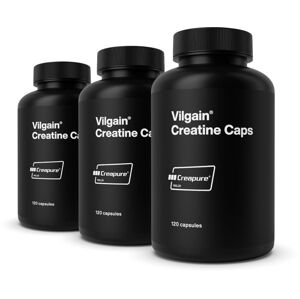 Vilgain Kreatín Creapure® –  3× 120 kapsúl