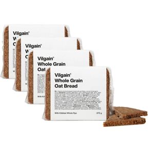 Vilgain Celozrnný ovsený chlieb BIO –  4× s žitom a pšeničnými klíčkami 375 g