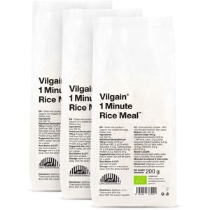 Vilgain Minútová ryžová kaša BIO –  3× 200 g