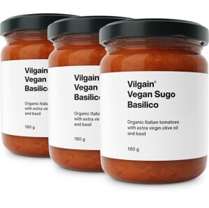 Vilgain Vegan Sugo BIO –  3× s bazalkou 180 g