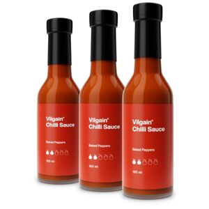 Vilgain Chilli omáčka –  3× pečené papriky 185 ml
