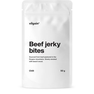 Vilgain Hovädzie jerky bites –  3× chilli 50 g