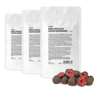Vilgain Maliny v čokoláde –  3× horká čokoláda 100 g