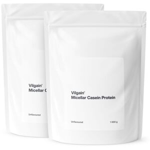 Vilgain Micellar Casein Protein –  2× bez príchute 1000 g