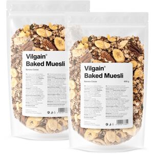 Vilgain Pečené müsli –  2× banán, kakao & škorica 600 g
