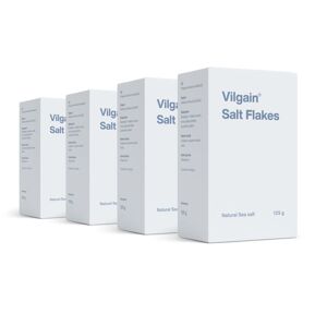 Vilgain Vločková soľ –  4× morská soľ vločky 125 g
