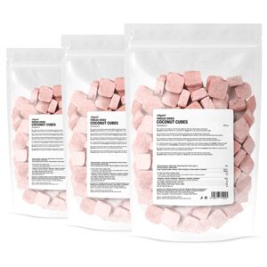 Vilgain Coconut Cubes –  3× jahoda 100 g