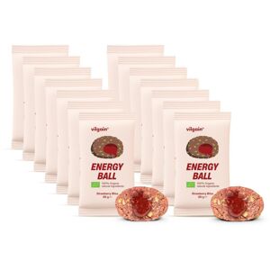 Vilgain Energy Ball BIO –  14× jahodový džem 30 g