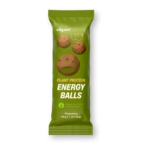 Vilgain Plant Protein Energy Balls BIO –  15× pistácie 45 g (3 x 15 g)