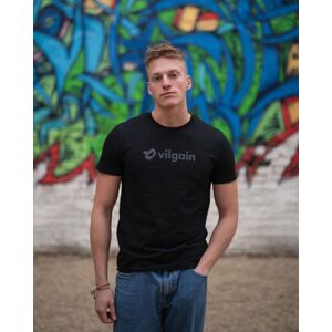 Vilgain Logo Tee L Čierna
