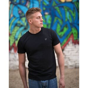 Vilgain Mask Badge Tee L Čierna