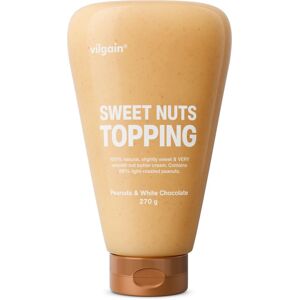 Vilgain Sweet Nuts Topping Arašidy s bielou čokoládou 270 g