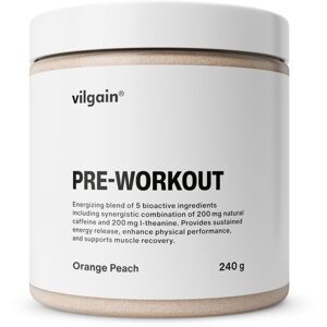Vilgain Pre-Workout Pomaranč s broskyňou 240 g