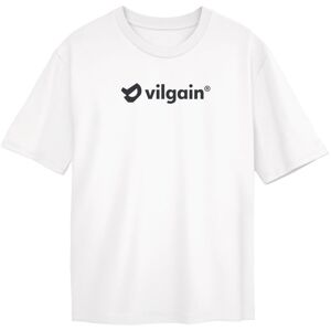 Vilgain Logo Tee S White