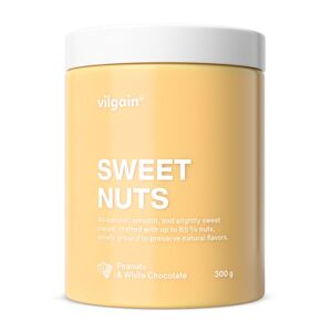 Vilgain Sweet Nuts Arašidy s bielou čokoládou 300 g