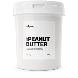 Vilgain Arašidové maslo chrumkavé arašidy 1000 g