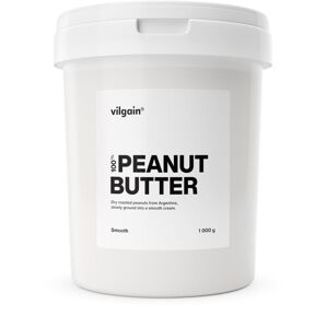 Vilgain Arašidové maslo jemné arašidy 1000 g