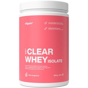 Vilgain Clear Whey Isolate Pink grapefruit 500 g