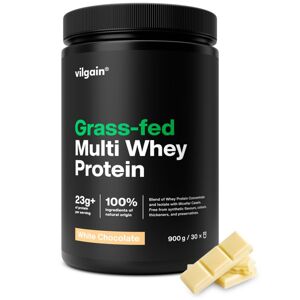 Vilgain Grass-Fed Multi Whey Protein biela čokoláda 900 g