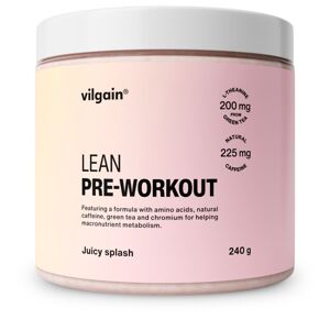Vilgain LEAN pre-workout – Juicy splash 240 g