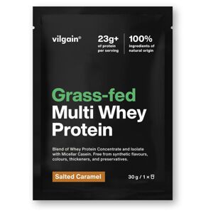 Vilgain Grass-Fed Multi Whey Protein – slaný karamel 30 g