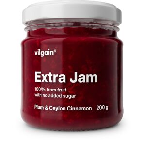 Vilgain Extra džem – Slivka so škoricou bez pridaného cukru 200 g