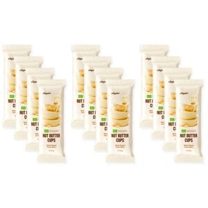 Vilgain Nut Butter Cups BIO –  12× Biela čokoláda s arašidovým maslom 39 g (3 x 13 g)