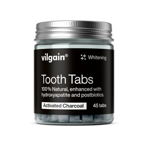 Vilgain Tablety na zuby – Aktívne Uhlie 45 tabliet