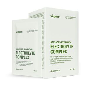 Vilgain Elektrolyty – zelená broskyňa 100 g (10 x 10 g)