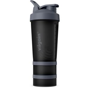 Vilgain Shaker Pro 2Go – steel 450 ml + 150 ml + 100 ml