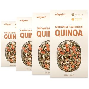 Vilgain Quinoa s shiitake a lieskovými orieškami –  4× 250 g