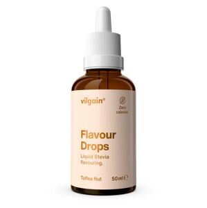 Vilgain Flavour Drops – Karamelový orech 50 ml