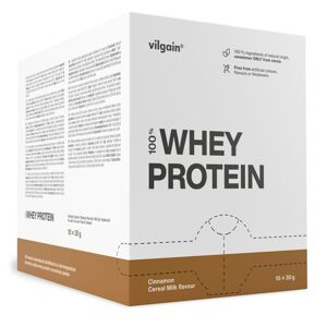Vilgain Whey Protein – Škoricové lupienky 300 g (10 x 30g)