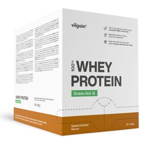 Vilgain Grass-Fed Whey Protein – slaný karamel 300 g (10 x 30g)