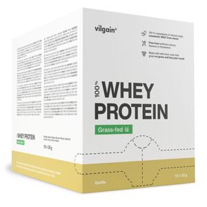 Vilgain Grass-Fed Whey Protein – vanilka 300 g (10 x 30g)