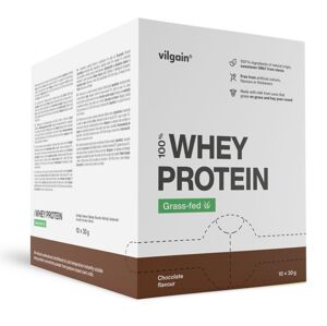 Vilgain Grass-Fed Whey Protein – čokoláda 300 g (10 x 30g)