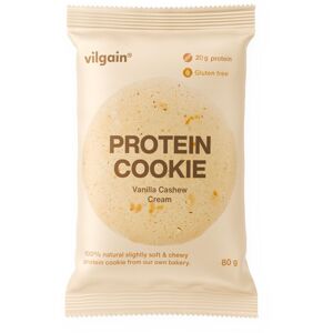 Vilgain Protein Cookie – Vanilkový krém s mandľami 80 g