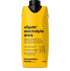 Vilgain Electrolyte Drink – mandarínka s citrónom 500 ml