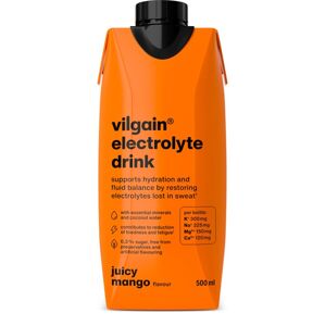 Vilgain Electrolyte Drink – šťavnaté mango 500 ml