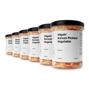 Vilgain Fermentovaná zelenina BIO –  6× kórejské kimchi 350 g