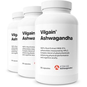 Vilgain Ashwagandha –  3× 90 kapsúl