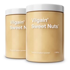 Vilgain Sweet Nuts –  2× Arašidy so slaným karamelom 1000 g