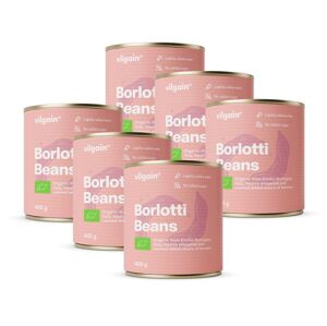 Vilgain Fazuľa Borlotti BIO –  6× 400 g