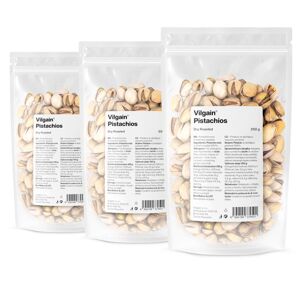 Vilgain Pistácie nasucho pražené –  3× neochutené 250 g