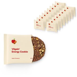 Vilgain Energy Cookie BIO –  18× jablko so škoricou 40 g