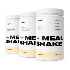 Vilgain Diet Meal Shake –  3× krémová vanilka 600 g