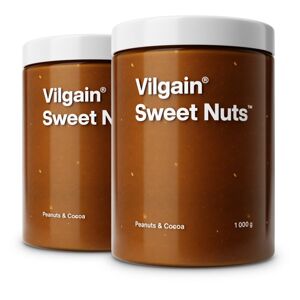 Vilgain Sweet Nuts –  2× Arašidy s kakaom 1000 g