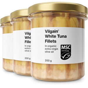Vilgain Tuniak biely filety v bio extra panenskom olivovom oleji –  3× 200 g