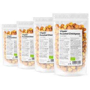 Vilgain Pražený cícer BIO –  4× paradajka s bazalkou 90 g